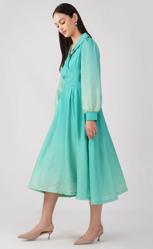Sea Foam Green - Pashmina Diana Dress