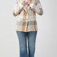 Brown Check Twill Wood Panjab Blazer