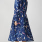 Midnight Blue - Japan Satin Diana Dress