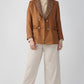 Brown - Suede & Tweed Chenab Blazer