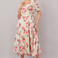 Light Green Garden Bloom - Jackie Wrap Dress – A Soft Ode to Timeless Femininity