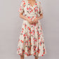 Light Green Garden Bloom - Jackie Wrap Dress – A Soft Ode to Timeless Femininity