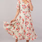 Light Green Garden Bloom - Jackie Wrap Dress – A Soft Ode to Timeless Femininity