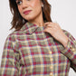 Pink & Green Check - Brushed Twill Box-Pleated Scotland Dress