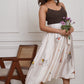 Off-White - Japan Satin Box-Pleated Marilyn Skirt