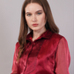 Crimson Tissue Pintuck Shirt