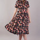 Black Japan Satin - House of Windsor Dress