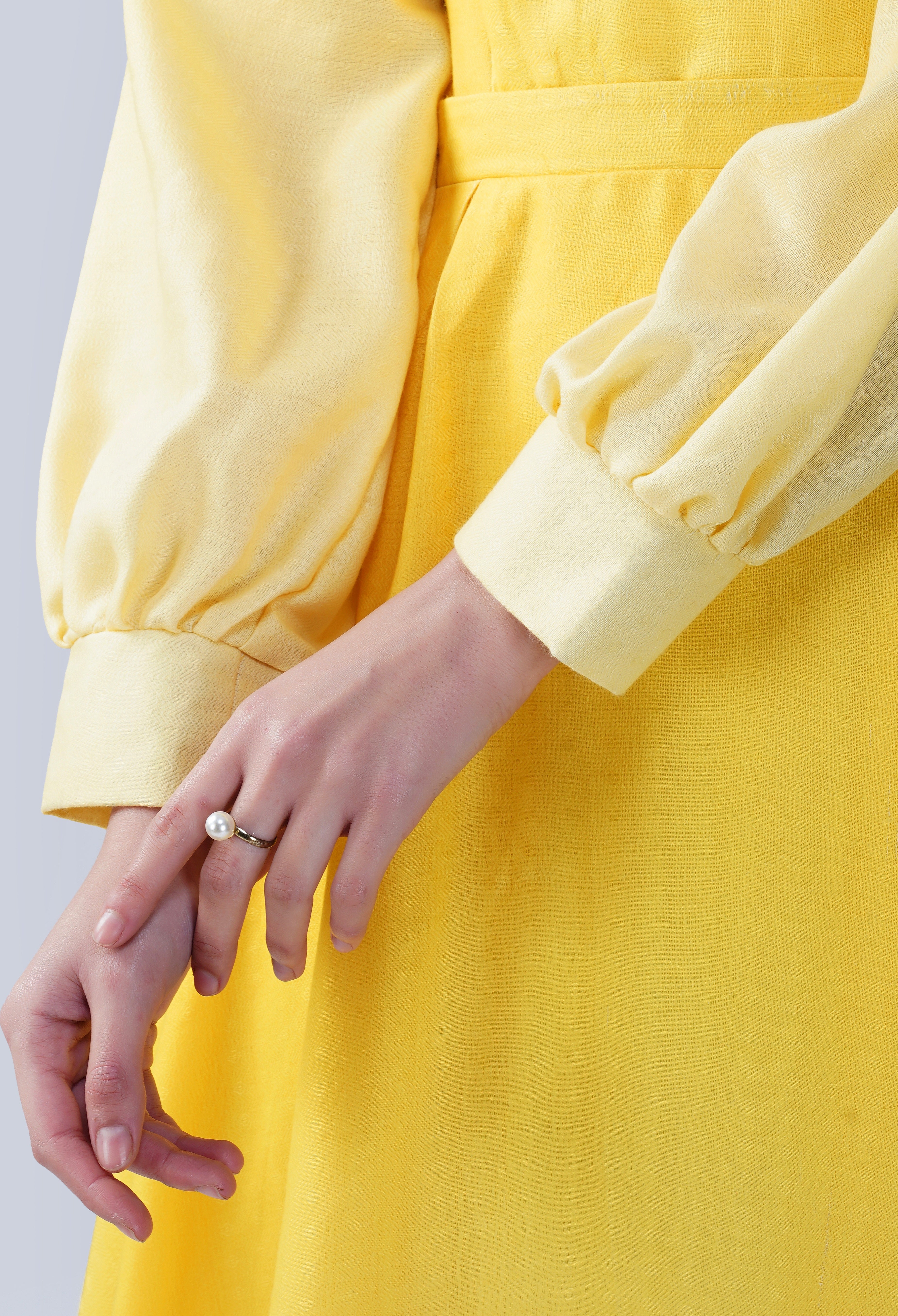 Sunray Yellow - Pashmina Diana Dress