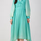 Sea Foam Green - Pashmina Diana Dress